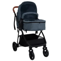 VidaXL 2-in-1 Kinderwagen Marineblau Und Schwarz Stahl 11 VidaXL 2-in-1 Kinderwagen Marineblau Und Schwarz Stahl -lionelo || HAUCK || Kinderkraft Verkäufe 00e6ab6dd2b9f0e97c2be82f751a853a