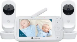 Motorola Nursery Babyphone - VM35-2 - 5-Zoll Geteilter Bildschirm - Weiß - 2 Kameras - Nachtsicht - Integriertes Mikrofon 14 Motorola Nursery Babyphone - VM35-2 - 5-Zoll Geteilter Bildschirm - Weiß - 2 Kameras - Nachtsicht - Integriertes Mikrofon -lionelo || HAUCK || Kinderkraft Verkäufe 0179dfe7a77101922d6e8ddb1976803b