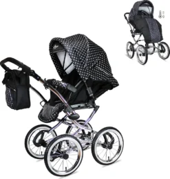 Bergsteiger Venedig Nostalgie / Retro Kinderwagen, 3-in-1 Kombikinderwagen, Megaset 10-teilig Inkl. Babyschale, Babywanne, Sportwagen Und Zubehör -lionelo || HAUCK || Kinderkraft Verkäufe 036cc0c439ed24fc0f78082daae2fa16