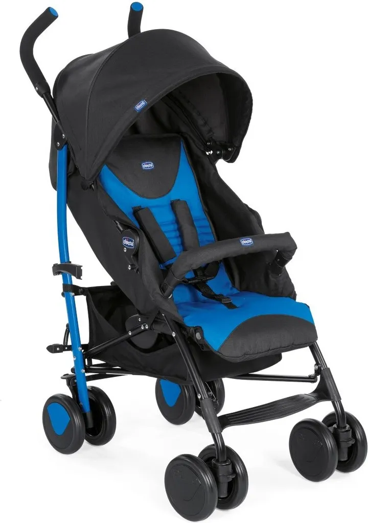 Chicco Buggy SPORTWAGEN ECHO Schwarz/blau 1 Chicco Buggy SPORTWAGEN ECHO Schwarz/blau