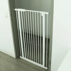 Absperrgitter Treppenschutzgitter Metall + Rampe + Y Halter 83 -96cm 120cm Hoch -lionelo || HAUCK || Kinderkraft Verkäufe 05929c498e292b265301a104f01f036f