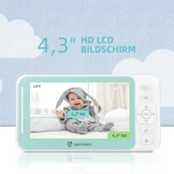 HeimVision Babyphone Mit Kamera, 4,3'' LCD Babyphone Video Baby Monitor Mit Nachtsicht, Baby Überwachung Mit Gegensprechfunktion, Temperaturüberwachung, Schlaflieder -lionelo || HAUCK || Kinderkraft Verkäufe 05cd1e3c93a0c89a9d4e38606e63fb0e