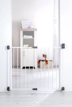 Roba Türschutzgitter 'Easy Step', Metall Schutzgitter Weiß, Extra Hoch, Variable Breite 60-97cm -lionelo || HAUCK || Kinderkraft Verkäufe 07e917476a982e02c90683ccc8a5a674