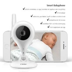 Reer Video-Babyphone Und IP Kamera BabyCam, Einfache Einrichtung, Steuerung Per Er App 35 Reer Video-Babyphone Und IP Kamera BabyCam, Einfache Einrichtung, Steuerung Per Er App -lionelo || HAUCK || Kinderkraft Verkäufe 081b4db75bb423c7115582657e42d13c