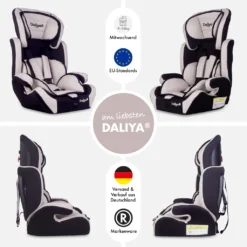 Daliya® CARSITTO Kinderautositz 9-36KG Gruppe I / II / III ( Beige ) Autositz Mit 5-Punkt-Sicherheitsgurt Mitwachsend Kindersitz Kinderautositz Autokindersitz -lionelo || HAUCK || Kinderkraft Verkäufe 091d5415094f71feeba91e3eef7d7036