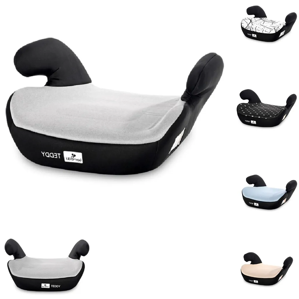 Lorelli Sitzerhöhung Teddy Gruppe 2/3 Bis 12 Jahre (15 - 36kg) Abnehmbarer Bezug Grau/schwarz 1 Lorelli Sitzerhöhung Teddy Gruppe 2/3 Bis 12 Jahre (15 - 36kg) Abnehmbarer Bezug Grau/schwarz
