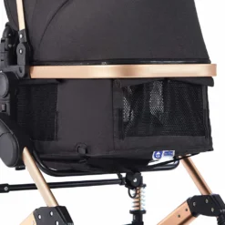 Daliya® Bambimo 2in1 Kinderwagen - Kombikinderwagen 9-Teiliges Set Incl. Babywanne & Sportsitz - Buggy - 1 Klick System - Aluminium Rahmen - Vollgummi Räder - Sonnenschutz - Getränkehalter - Farbe Schwarz -lionelo || HAUCK || Kinderkraft Verkäufe 105824e36d0492b736c5fdab370b7d1e