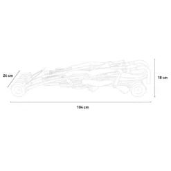 Zoe Leichter Faltbarer Kinderwagen 4 Räder 15 Kg Kompakt DaibyFarbe: Rot, Höhe (cm): 97,5, Breite (cm): 42, Tiefe (cm): 104, Zusammensetzung: STEEL, FABRIC, EVA, Modelle: DAIBY, Länge (cm): 104 -lionelo || HAUCK || Kinderkraft Verkäufe 141f5b44011b7dd9160db9fc6254133f