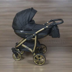 LUXUS Kombi Kinderwagen 3 In 1 Komplettset - Schwarz/gold R7 Gestell Gold -lionelo || HAUCK || Kinderkraft Verkäufe 15f20d64b3755cc37c71690ffc5b3036
