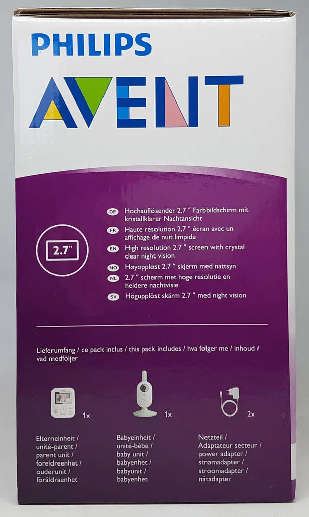 PHILIPS AVENT Digitales Video-Babyphone SCD 831/26 10 PHILIPS AVENT Digitales Video-Babyphone SCD 831/26 - Image 10