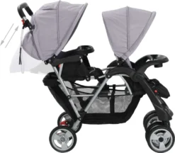 VidaXL Geschwisterwagen Stahl Grau Und Schwarz -lionelo || HAUCK || Kinderkraft Verkäufe 16e9ccdc90ad0ca6ec506076a07a16bf