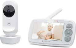 Motorola Nursery Babyphone - Mit Kamera - VM34 - 4.3-Zoll Farbdisplay - Infrarot-Nachtsicht - Wiegenlieder -lionelo || HAUCK || Kinderkraft Verkäufe 18158c9964076d709238e6b98e3ffc24