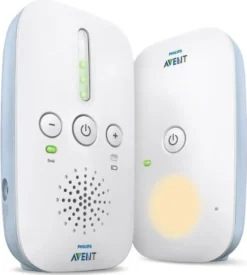 Philips Avent SCD503/26 Audio DECT Babyphone, Weiß/Blau