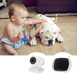 KIMBOSMART 3,5-Zoll-Babyphone 2,4 GHz Video LCD Digitalkamera Nachtsicht-Temperaturüberwachungsmonitore - EU-Stecker 21 KIMBOSMART 3,5-Zoll-Babyphone 2,4 GHz Video LCD Digitalkamera Nachtsicht-Temperaturüberwachungsmonitore - EU-Stecker -lionelo || HAUCK || Kinderkraft Verkäufe 19cf287f5e19eb11f919baeab5826d0b