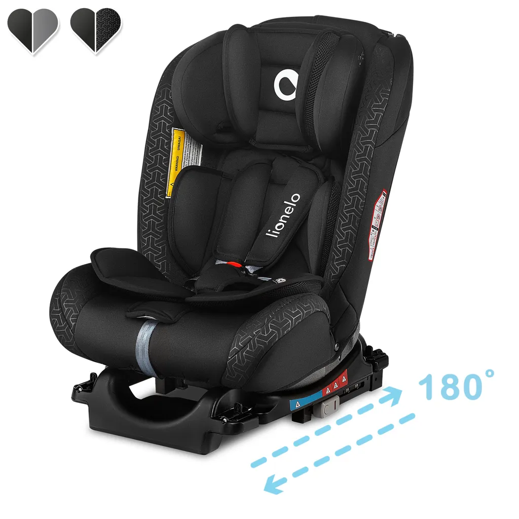 Lionelo Sander Autokindersitz Autositz Kindersitz Mit ISOFIX 180° 0-36kg Schwarz 1 Lionelo Sander Autokindersitz Autositz Kindersitz Mit ISOFIX 180° 0-36kg Schwarz