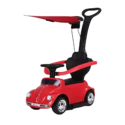 Volkswagen Käfer-Fahrauto Mit Sonnenschirm Rot