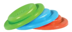 Pura Kiki Silikondeckel, Flaschendeckel, 3 Stück Je Box, Grün / Blau / Orange