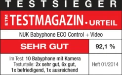 NUK Babyphone Eco Control+ Video, Full Eco Mode 100% Frei Von Hochfrequenter Strahlung Im Stand-by -lionelo || HAUCK || Kinderkraft Verkäufe 1c1c45e7e516caace354a8782bc31517