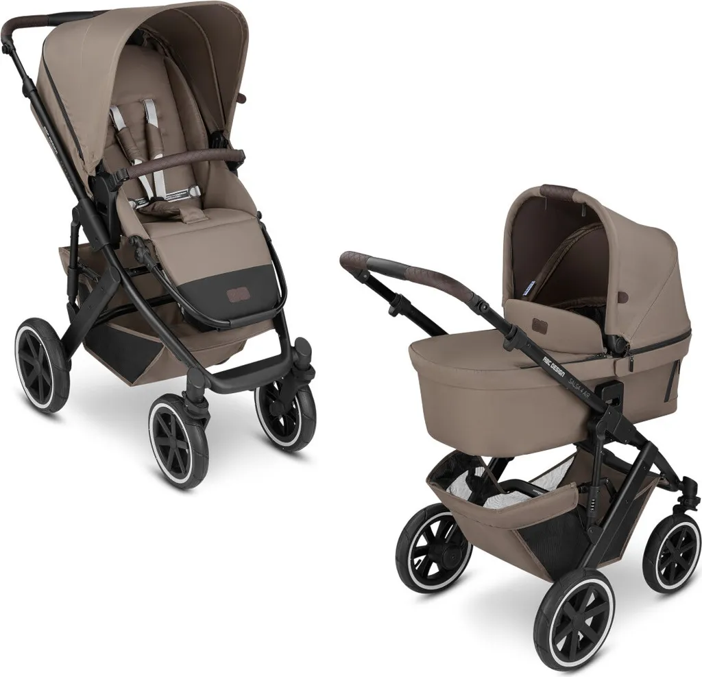 ABC Design Salsa 4 Air Kombikinderwagen Starter Set Pure (G2) Kollektion 2023 - Farbe: Cream 4 ABC Design Salsa 4 Air Kombikinderwagen Starter Set Pure (G2) Kollektion 2023 - Farbe: Cream – Bild 4