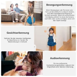 Boifun Babyphone 5MP Überwachungskamera Wlan PTZ 350° |100°, 2-Wege-Audio, Bewegungserkennung, Gesichtserkennung, Schallerkennung, Push-Benachrichtigungen, Arbeitet Mit Alexa, Mobile App Steuerung -lionelo || HAUCK || Kinderkraft Verkäufe 1e43d78e85de5750e9153c1217177df8