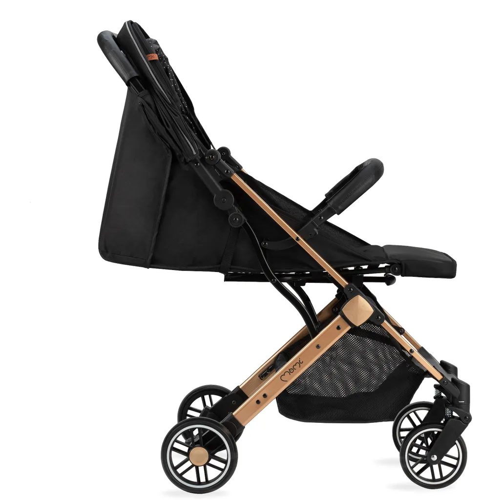 Leicht Buggy Klein Zusammenklappbar Kinderwagen Mit Liegeposition MoMi ESTELLE Schwarz 3 Leicht Buggy Klein Zusammenklappbar Kinderwagen Mit Liegeposition MoMi ESTELLE Schwarz - Image 3