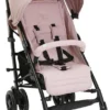 CHICCO Baby Buggy Sportwagen Lite Way4 Blossom, Mit Faltbarem Frontbügel 22Kg Traglast, Mit Neuem Großen Verdeck Und Textilen Design, Inkl. Regenschutz, Einhängekorb Buggys Buggys Bayw1120