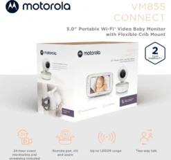 Motorola Baby Motorola Video Baby-Monitor VM 855 Connect Babyphone Babyphone -lionelo || HAUCK || Kinderkraft Verkäufe 204fa70eb0283af42a0816ecca613610