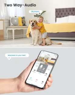 IeGeek Babyphone 1080P Mit SD Karte 32GB, Wlan Baby Monitor Mit Nachtsicht, 2-Wege-Audio, Bewegungs Und Geräuscherkennung, Mobile App Steuerung, Überwachungskamera Innen Für Haussicherheit -lionelo || HAUCK || Kinderkraft Verkäufe 20ab1d1d6bc0732d51d91d365144078d