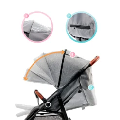 Kinderkraft Buggy Grande Grau -lionelo || HAUCK || Kinderkraft Verkäufe 20e96376d48e6662b2ff0f7149440636