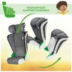 WALSER Auto-Kindersitz Noemi, Klappbarer Kinderautositz Mit Höhenverstellbarer Kopfstütze, ECE R129 , Mitwachsend 3 - 8 Jahre Anthrazit -lionelo || HAUCK || Kinderkraft Verkäufe 2166ea0803d71be3f9712fb23d65f346