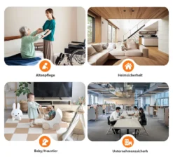 Boifun Babyphone 5MP Überwachungskamera Wlan PTZ 350° |100°, 2-Wege-Audio, Bewegungserkennung, Gesichtserkennung, Schallerkennung, Push-Benachrichtigungen, Arbeitet Mit Alexa, Mobile App Steuerung -lionelo || HAUCK || Kinderkraft Verkäufe 21b7fb6eeb689b83afbc5735b312836c