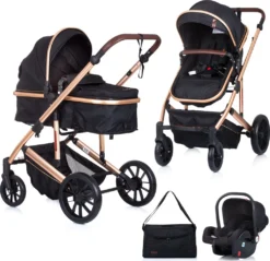 Chipolino Kombikinderwagen 2 In 1 Enigma, Sitz Umbaubar, Wickeltasche, Bis 22 Kg Schwarz -lionelo || HAUCK || Kinderkraft Verkäufe 2263c4c93b87a4111cbaea1db9052249