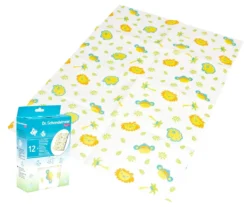 Dr. Schandelmeier Einwegunterlagen Für Babys, Einweg-Wickelunterlagen, Babyunterlagen, Betteinlagen, Saugstarke Babyunterlage, Weiche Wickelunterlage Reisewickelunterlage