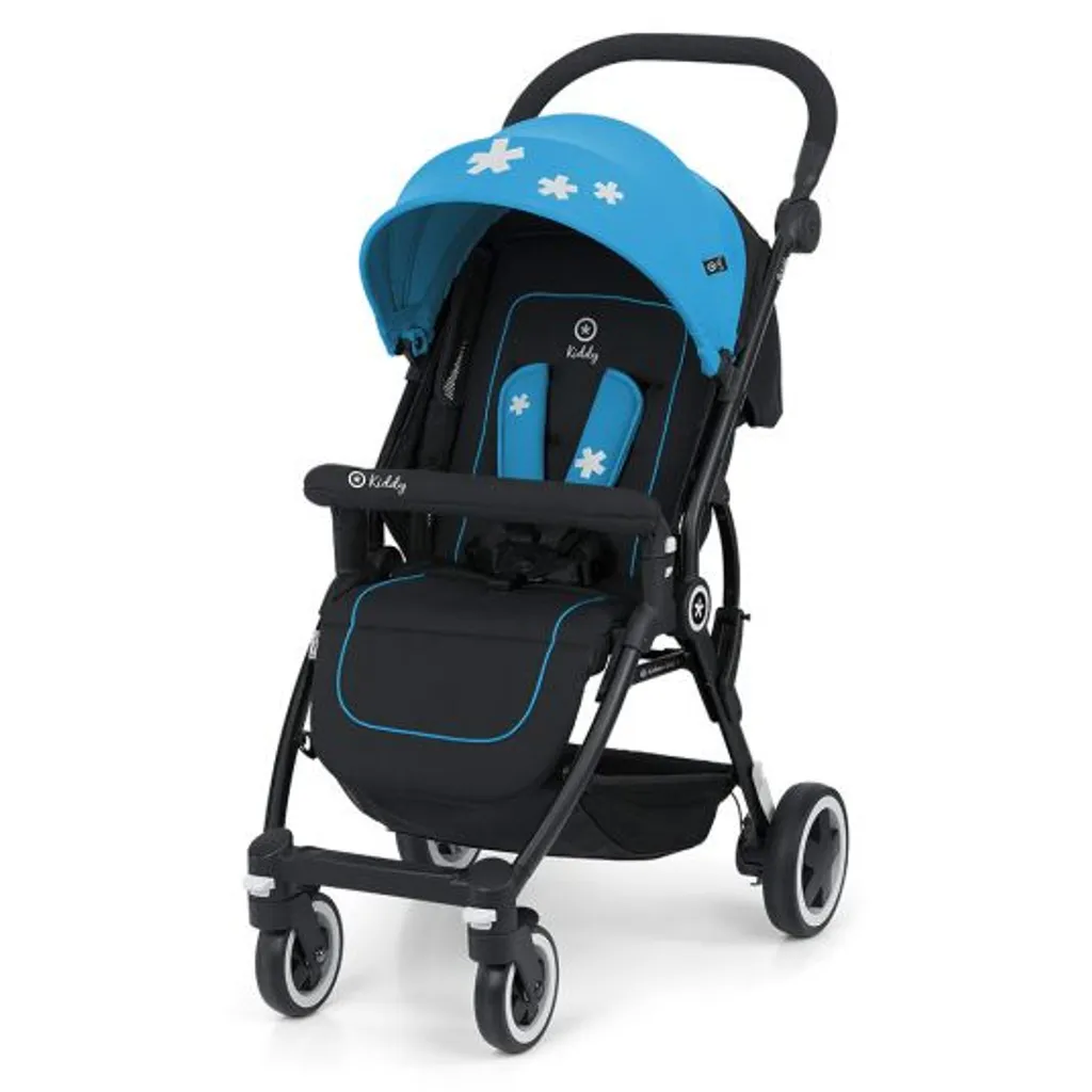 Kiddy Buggy Urban Star 1 Summer Blue 2018 2 Kiddy Buggy Urban Star 1 Summer Blue 2018 - Image 2