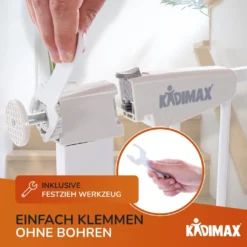 Kidimax® Treppenschutzgitter Erweiterung (Verlängerung) 12 Cm, Steckbarer Gitter Aufsatz Für Treppenschutz, Weiß -lionelo || HAUCK || Kinderkraft Verkäufe 28050cf21b38fc36ab6c1daed26a5ee7