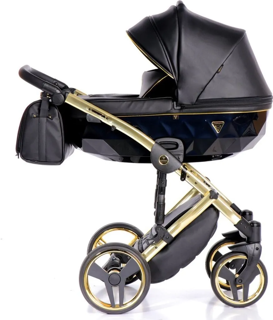 JUNAMA FLUO LINE Kombi Kinderwagen 4 In 1 (+ Isofix-Basis) - Komplettset - "BLACK" 1 JUNAMA FLUO LINE Kombi Kinderwagen 4 In 1 (+ Isofix-Basis) - Komplettset - "BLACK"
