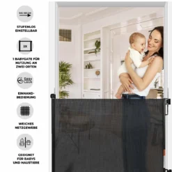 NewStorage11 Türschutzgitter Treppenschutzgitter Ausziehbar Mit Schnellverschluss Schwarz -lionelo || HAUCK || Kinderkraft Verkäufe 2f8cb1ef58ffa1096ee2f0bf5b863569