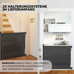 NewStorage11 Türschutzgitter Treppenschutzgitter Ausziehbar Mit Schnellverschluss Schwarz -lionelo || HAUCK || Kinderkraft Verkäufe 308ad7a97063af8df42eb7d5acf4971c