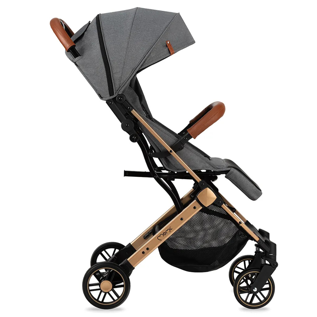 Leicht Buggy Klein Zusammenklappbar Kinderwagen Mit Liegeposition MoMi ESTELLE Grau 5 Leicht Buggy Klein Zusammenklappbar Kinderwagen Mit Liegeposition MoMi ESTELLE Grau – Bild 5