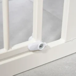 PawHut Türschutzgitter Ohne Bohren 74-80 Cm Einstellbar Treppenschutzgitter Absperrgitter Mit Doppelter Verschluss Hunde Absperrgitter Für Haustier Hundetürgitter Auto-Close Metall Kunststoff Weiß -lionelo || HAUCK || Kinderkraft Verkäufe 330a63c2a88d7b11dc9d69dbf62678c1