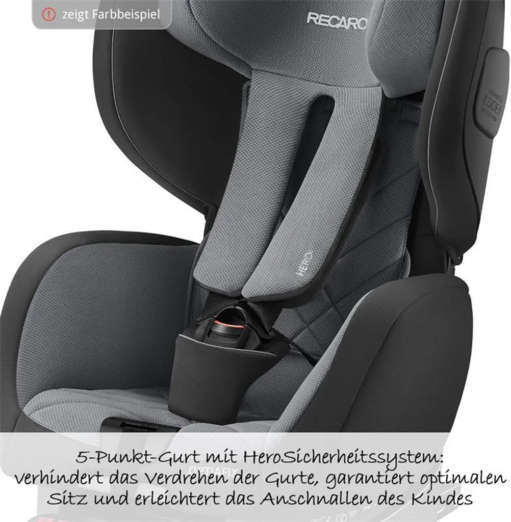 Recaro Kindersitz Optiafix Autokindersitz Autositz Kinderautositz Power Berry 9 Recaro Kindersitz Optiafix Autokindersitz Autositz Kinderautositz Power Berry - Image 9