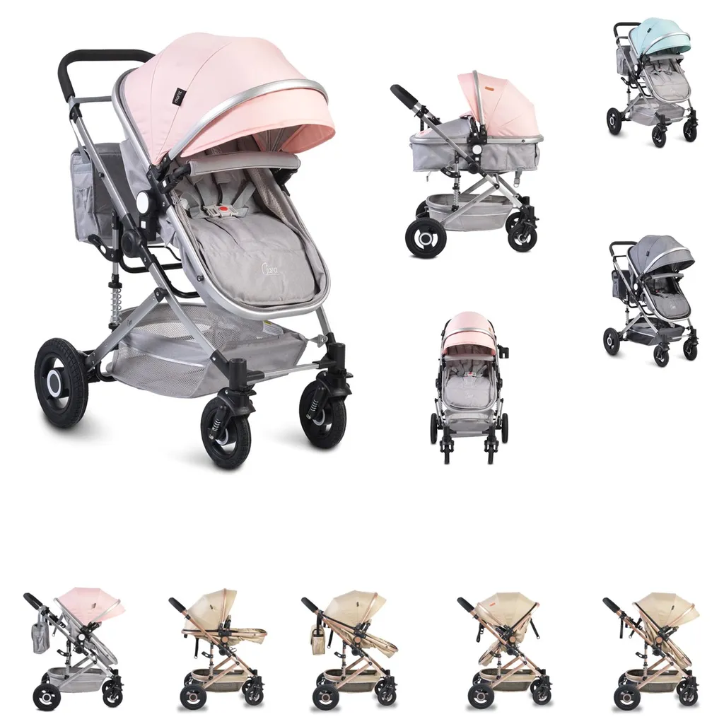Moni Kinderwagen Ciara Tragetasche Sportsitz Wickeltasche Faltbar Sitz Umkehrbar Rosa 1 Moni Kinderwagen Ciara Tragetasche Sportsitz Wickeltasche Faltbar Sitz Umkehrbar Rosa