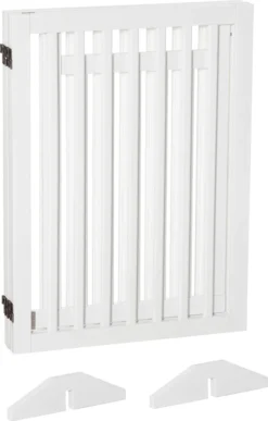 PawHut Schutzgitter Für Tiere 4 Stücke Freistehende Sicherheitsgitter Faltbar Hund Mit 2 Stützfüße Für Tier & Treppe Weiß 81 Cm -lionelo || HAUCK || Kinderkraft Verkäufe 35d763d26ebbf6cef816b4f8511d6225