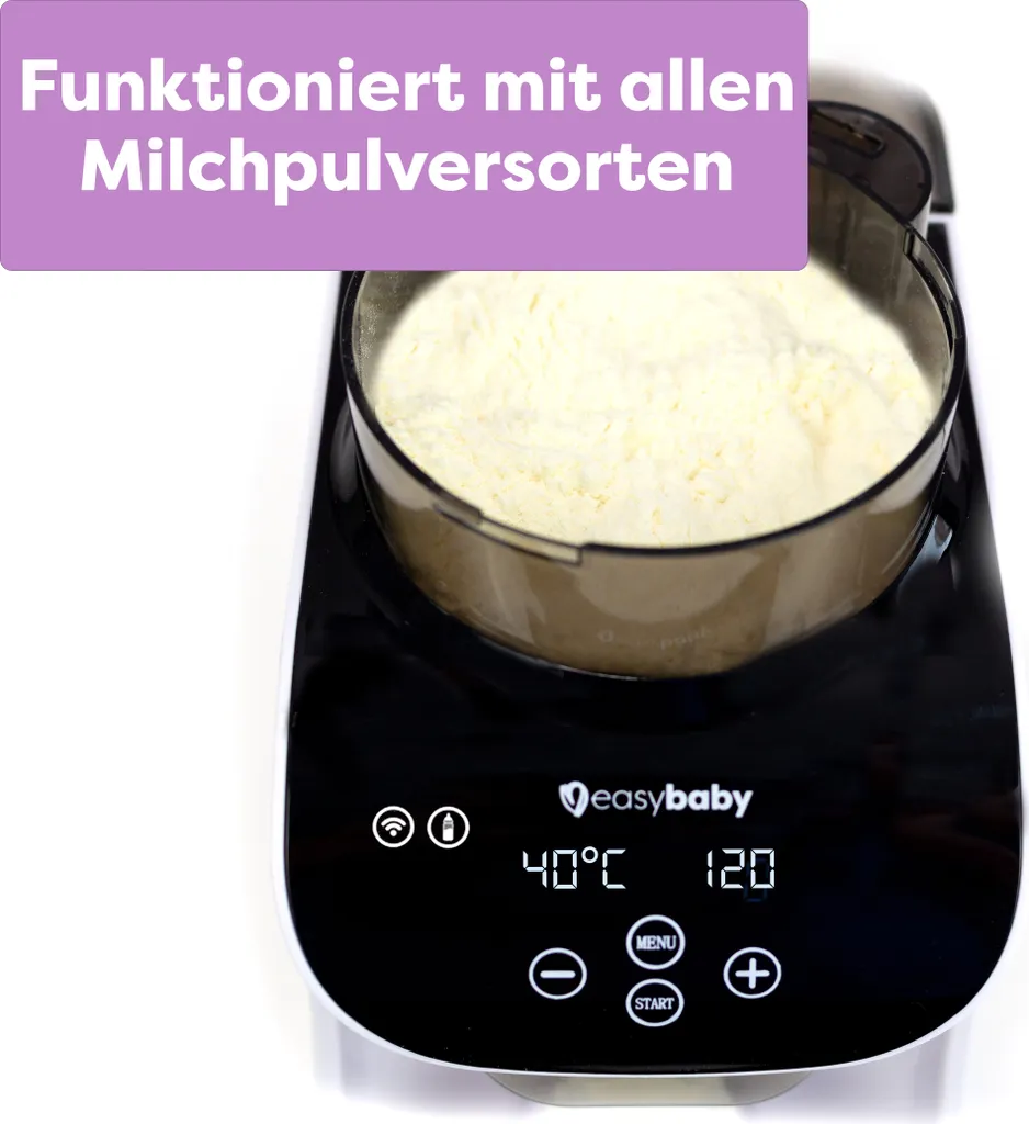 Easybaby Milk Maker - Automatischer Flaschenzubereiter - Die Perfekte Babyflasche Auf Knopfdruck, Flaschenwärmer, Bedienung Mit Dem Smartphone 8 Easybaby Milk Maker - Automatischer Flaschenzubereiter - Die Perfekte Babyflasche Auf Knopfdruck, Flaschenwärmer, Bedienung Mit Dem Smartphone - Image 8