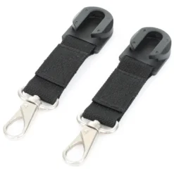 ABC Design Wickeltaschenbefestigung ABC Design Fixier-Knopf Black Classic Zubehör