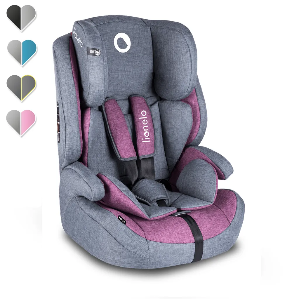 Lionelo Nico Kindersitz Autokindersitz Autositz 9-36kg Gruppe 1+2+3 Violett 1 Lionelo Nico Kindersitz Autokindersitz Autositz 9-36kg Gruppe 1+2+3 Violett