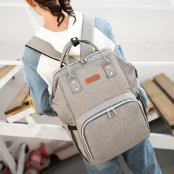 Mama Reiserucksack Große Windel Wickeltasche Baby Stillbeutel Mit USB-Anschluss,(Grau) -lionelo || HAUCK || Kinderkraft Verkäufe 40aa028d06facd9ab67c09682631abb1