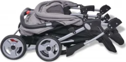 VidaXL Baby Zwillingswagen Stahl Grau Und Schwarz 14 VidaXL Baby Zwillingswagen Stahl Grau Und Schwarz -lionelo || HAUCK || Kinderkraft Verkäufe 42c9de5081225dcfc4d5f0205ad02013