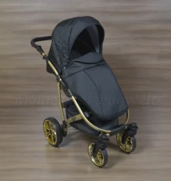 LUXUS Kombi Kinderwagen 3 In 1 Komplettset - Schwarz/gold R7 Gestell Gold -lionelo || HAUCK || Kinderkraft Verkäufe 474889572f6baa02b6350d94fbaa8519