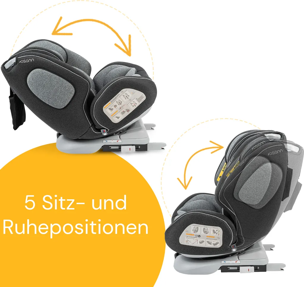 Osann Baby- Und Kindersitz ONE360° Universe Grey Mit ISOFIX 19 Osann Baby- Und Kindersitz ONE360° Universe Grey Mit ISOFIX - Image 19
